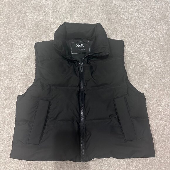 Zara Puffer Vest - Picture 1 of 3